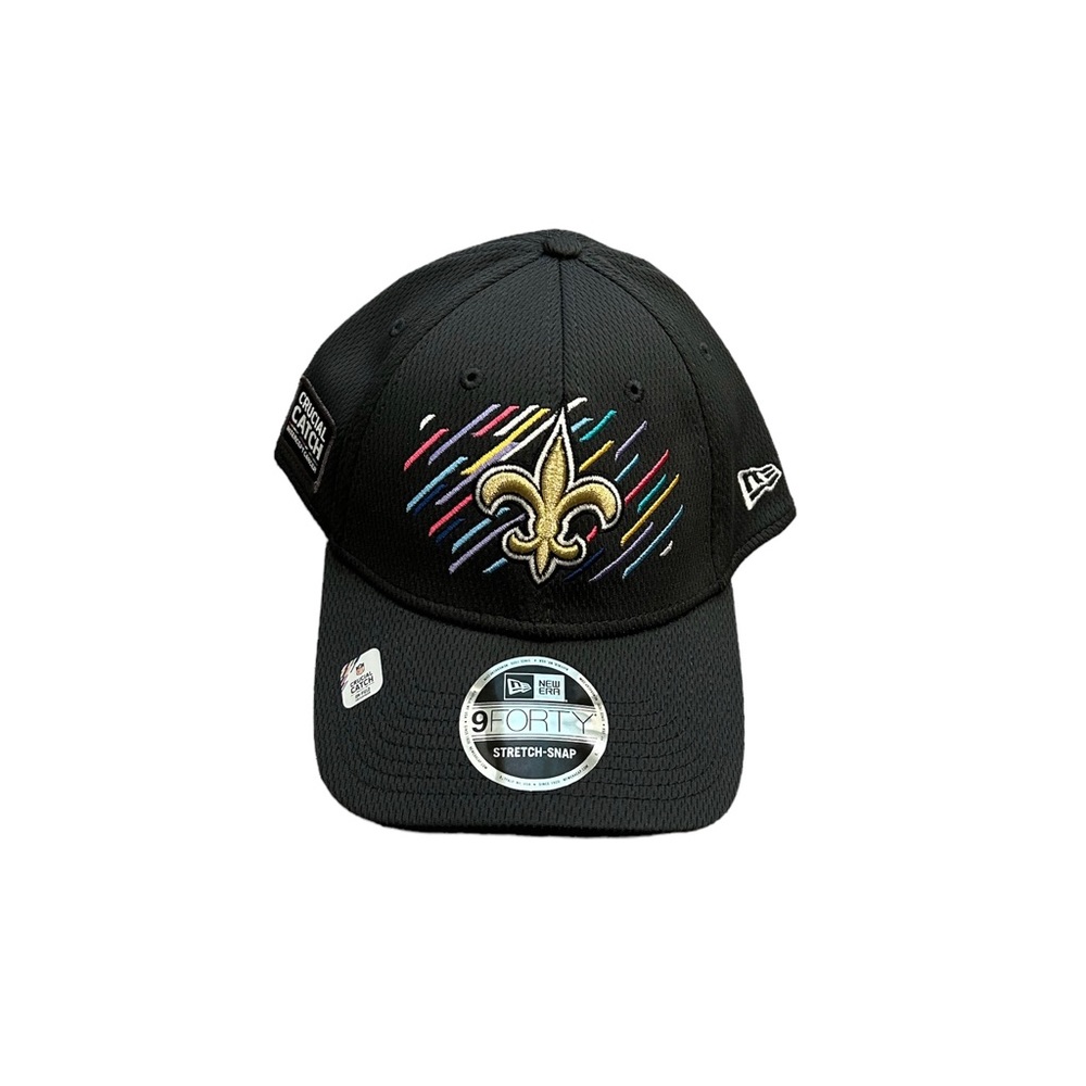 New Orleans Saints New Era Crucial Catch Adjustable Hat Cap